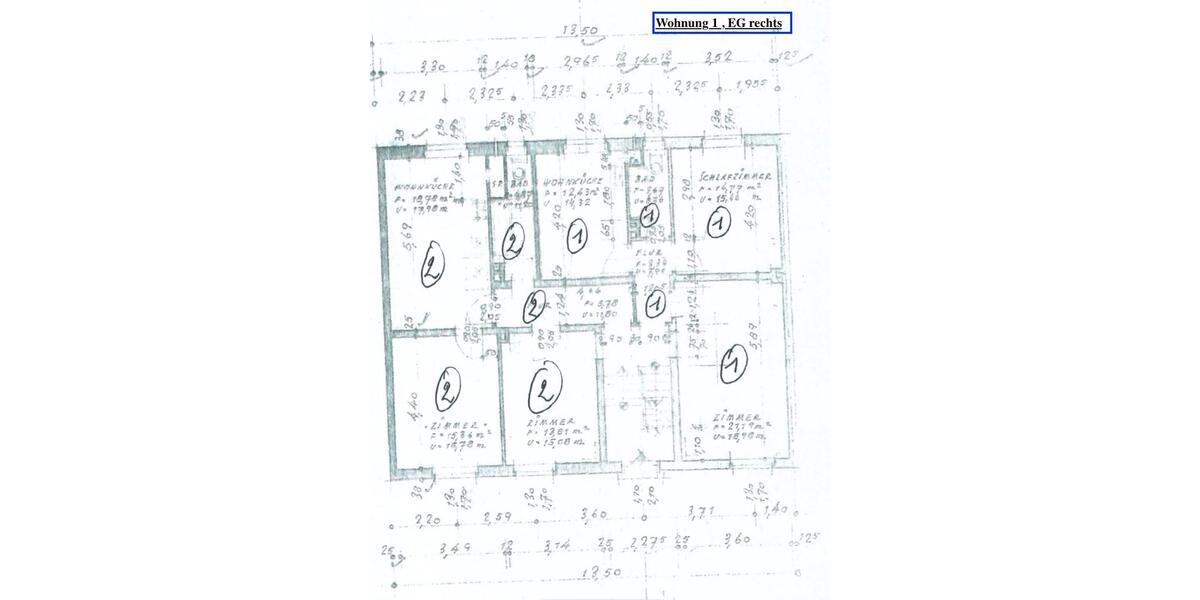 Erdgeschoßwohnung Gelsenkirchen Gelsenkirchen-Mitte - 2.5 Zimmer, 50 m&sup2;, 49.000&euro; | Angebot:25888087