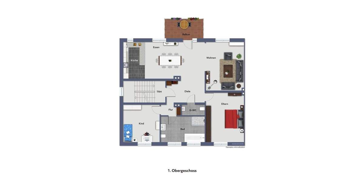 Jetzt an die Zukunft denken, energetisch sanierte ETW im 1. OG 3 zimmer