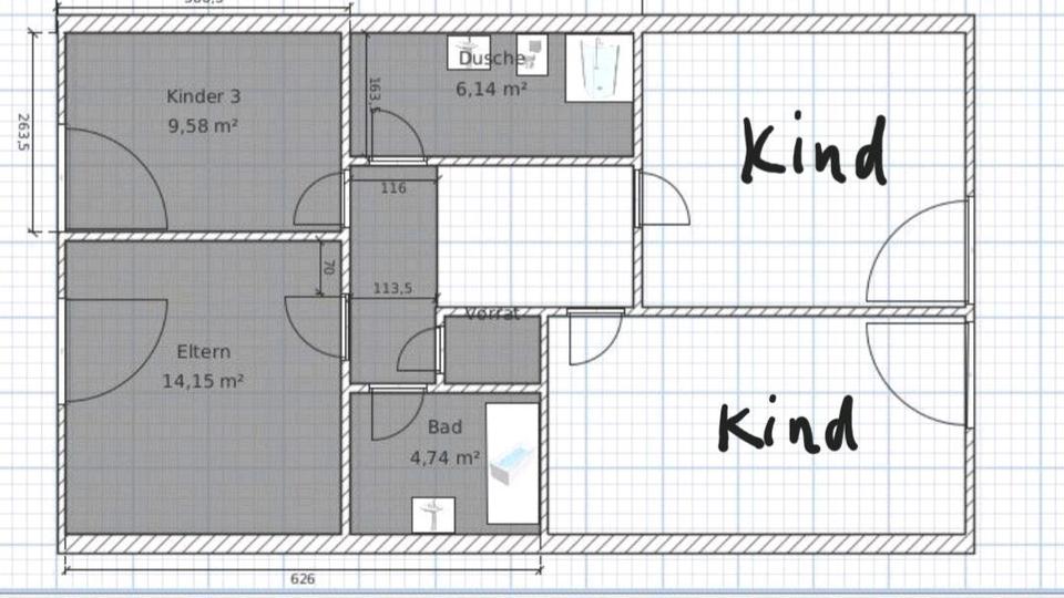 Modernisiertes Split-Level-Haus in Bochum-Höntrop 5.5 zimmer