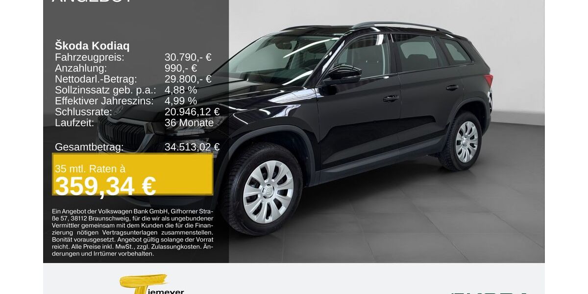 Skoda Kodiaq 75.687 km 29.470 &euro; Bochum 44809