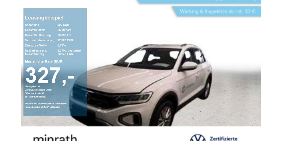 VW T-Roc 87.736 km 22.880 &euro; Moers 47441