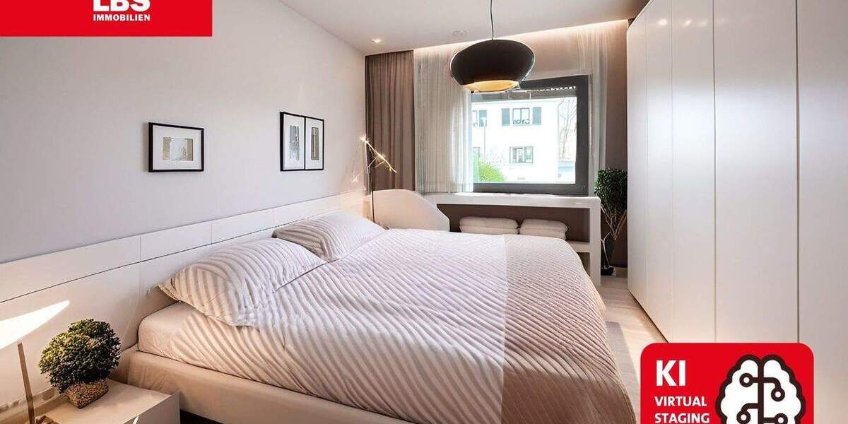 Große Erdgeschosswohnung mit Balkon, Gartenblick und Garage! 3 zimmer