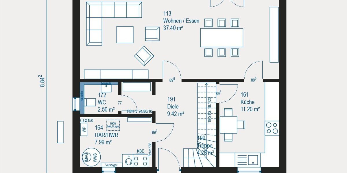 Individuell geplantes Einfamilienhaus in Oer-Erkenschwick - Ihr Traumhaus mit flexiblen Gestaltungsmöglichkeiten - Einfamilienhaus Oer-Erkenschwick Erkenschwick | Angebot:27426244