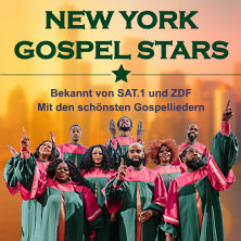 New York Gospel Stars und Pamela Falcon spielen Welthits 15.02.2026 Gleis 9