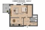 Etagenwohnung Duisburg Baerl - 1 Zimmer, 40 m&sup2;, 84.819&euro; | Angebot:26536436