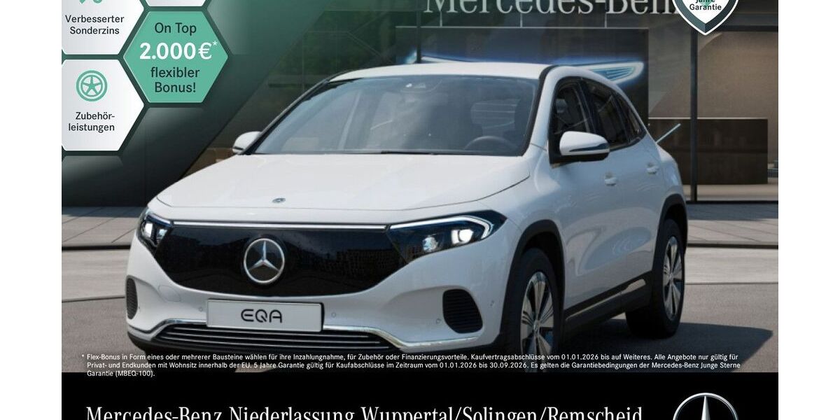 Mercedes-Benz EQA 3.593 km 37.890 &euro; Wuppertal 42115