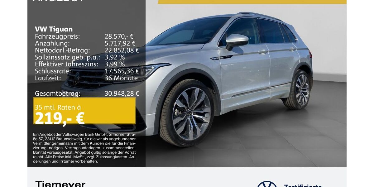 VW Tiguan 69.039 km 28.290 &euro; Bochum 44892