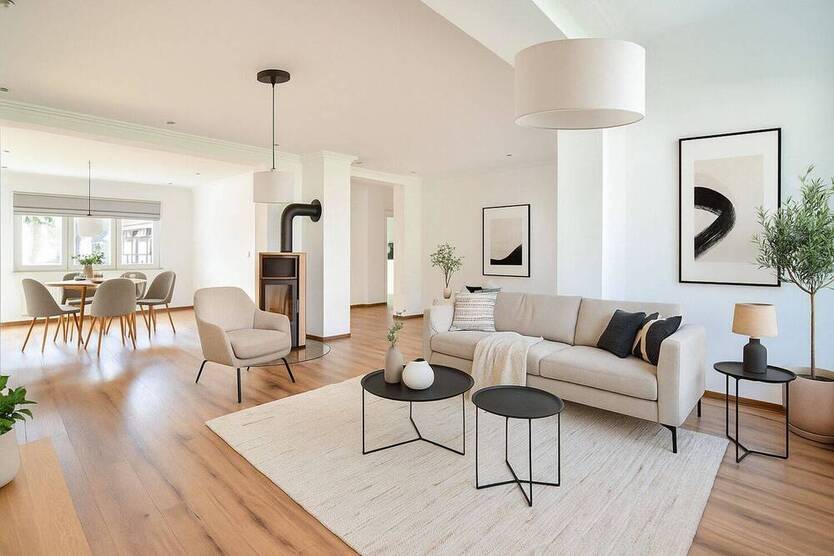 Modernisiertes EFH mit ca. 147m² WFL und ca. 544m² Fläche, klimatisiert & EEK D im Duisburger Süden