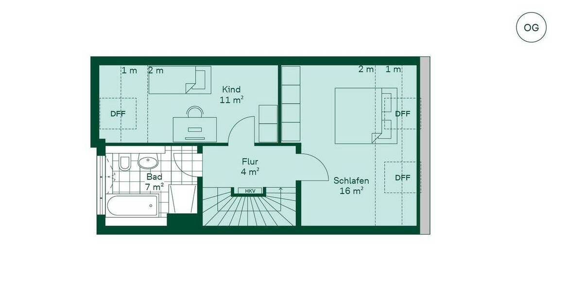 Reihenmittelhaus Wülfrath Innenstadt - 4 Zimmer, 113 m&sup2;, 529.900&euro; | Angebot:25673602