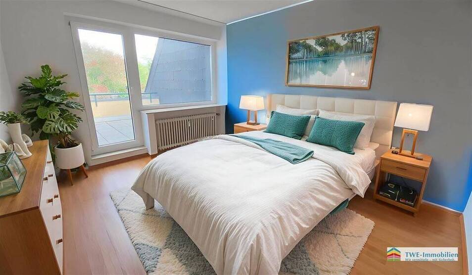 Helle 2-Zimmer-Wohnung mit traumhafter Dachterrasse
