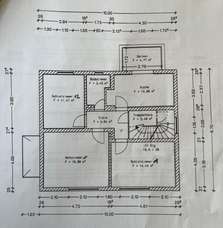 Helle 3,5-Zimmer-Wohnung mit Gartenbenutzung in Top-Lage von Herne 4 zimmer
