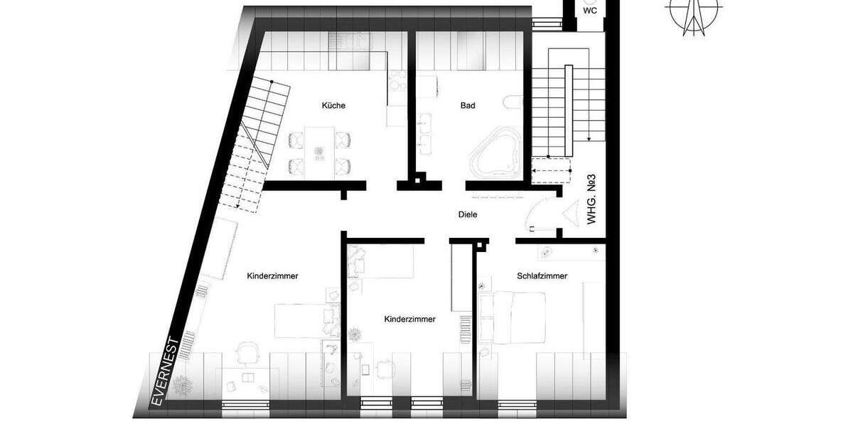 Mehrfamilienhaus, Wohnhaus Essen Kray - 1 Zimmer, 416 m&sup2;, 599.000&euro; | Angebot:25691855