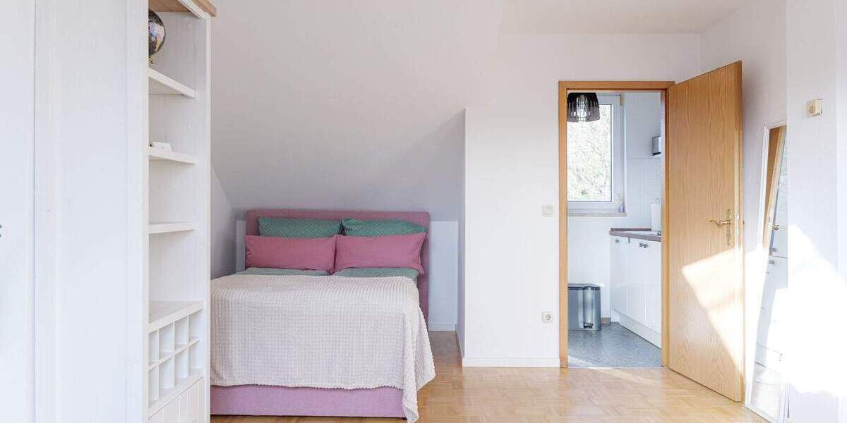 Möblierte Wohnung mit Einbauküche und Waschtrockner 1 zimmer