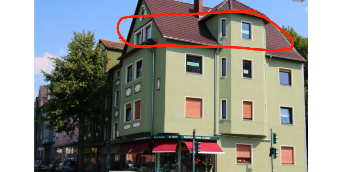 Dachgeschoßwohnung Essen Stadtbezirk VII - 3 Zimmer, 89 m&sup2;, 655&euro; | Angebot:25718244