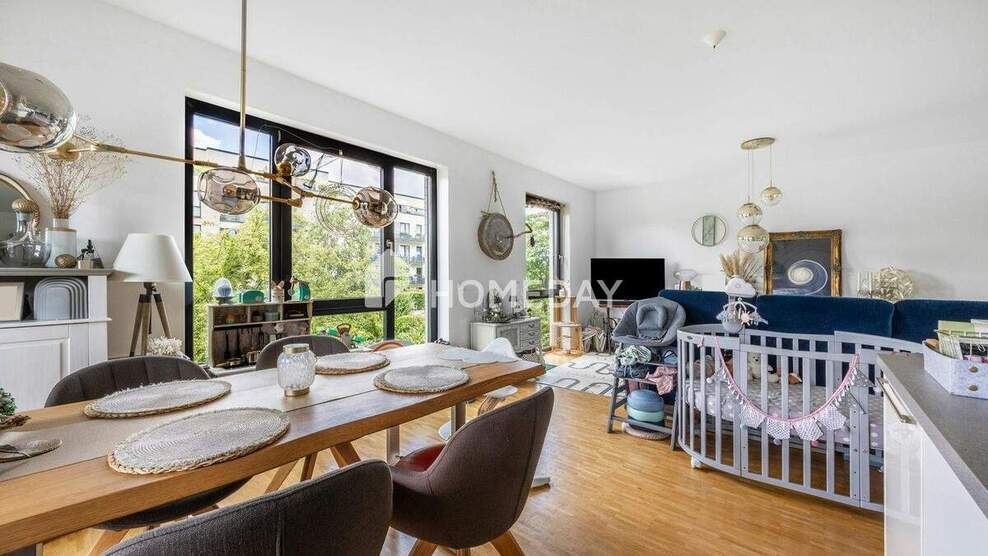 Modernes Wohnen mit Komfort & Stil - großzügige 3-Zimmer-Wohnung mit Balkon 3 zimmer