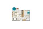 Erdgeschoßwohnung Herten - 2.5 Zimmer, 47 m&sup2;, 440&euro; | Angebot:26189429
