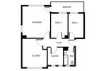 Erdgeschoßwohnung Gladbeck Brauck - 4.5 Zimmer, 66 m&sup2;, 522&euro; | Angebot:26472713