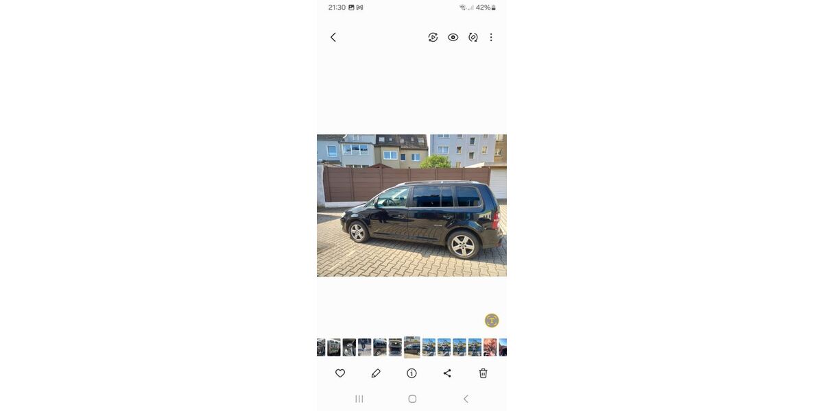 VW Touran 171.000 km 6.150 &euro; Witten 58452