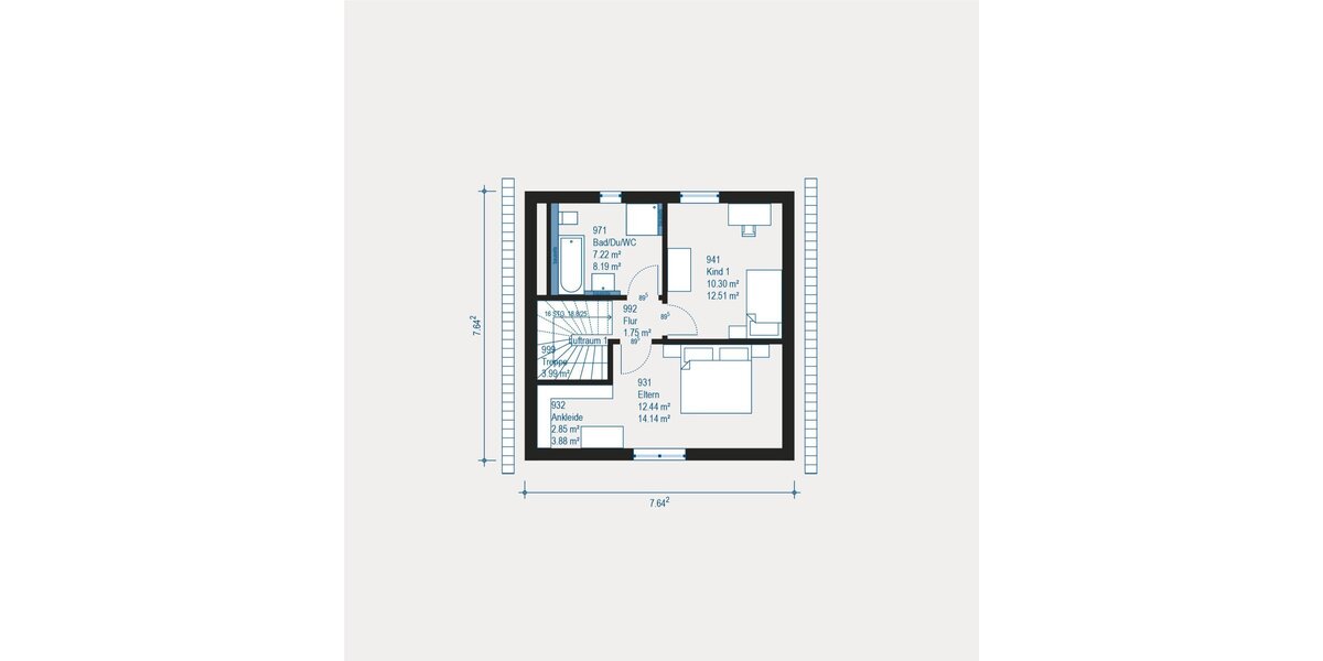 Individuelles Ausbauhaus in Bottrop-Grafenwald - Ihr persönlicher Wohntraum auf 91 m² - Einfamilienhaus Bottrop-Grafenwald Grafenwald | Angebot:27346946