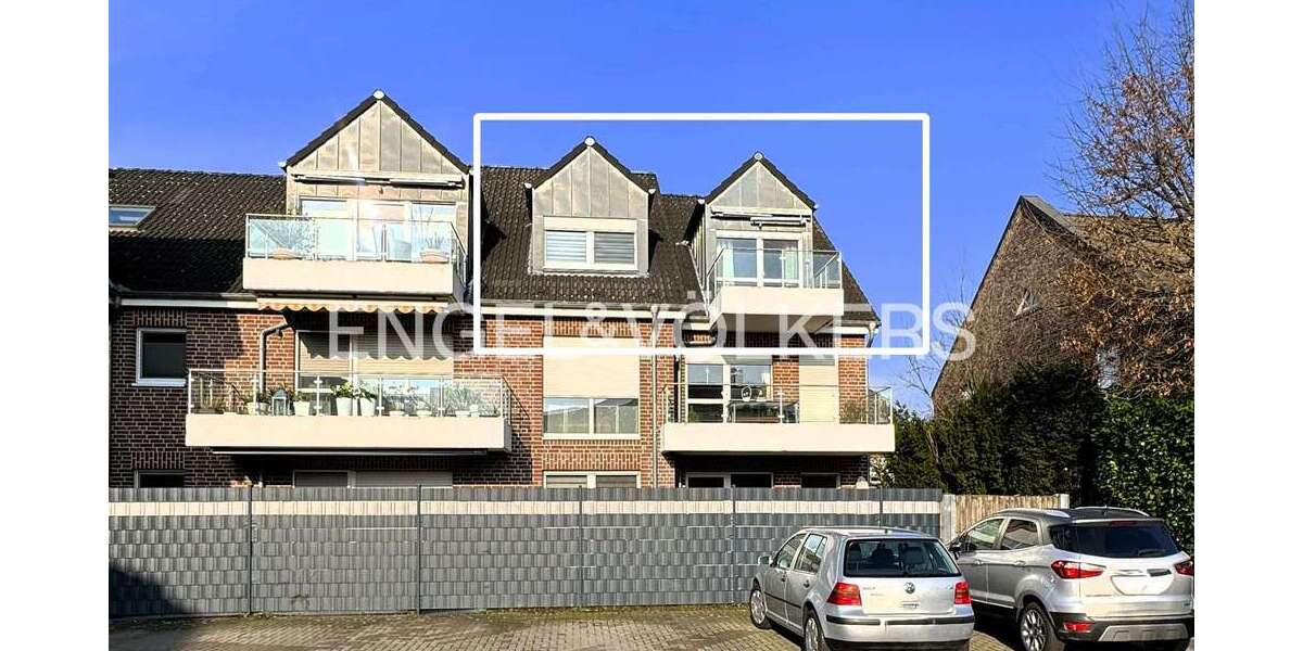 Etagenwohnung Moers Schwafheim - 2 Zimmer, 63 m&sup2;, 225.000&euro; | Angebot:25213035