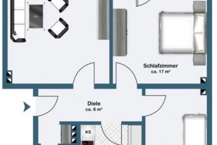 Wohnung Essen Stadtbezirk IV - 3 Zimmer, 76 m&sup2;, 148.000&euro; | Angebot:26636308