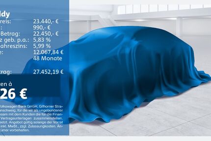 VW Caddy 13.638 km 23.440 &euro; Recklinghausen 45663