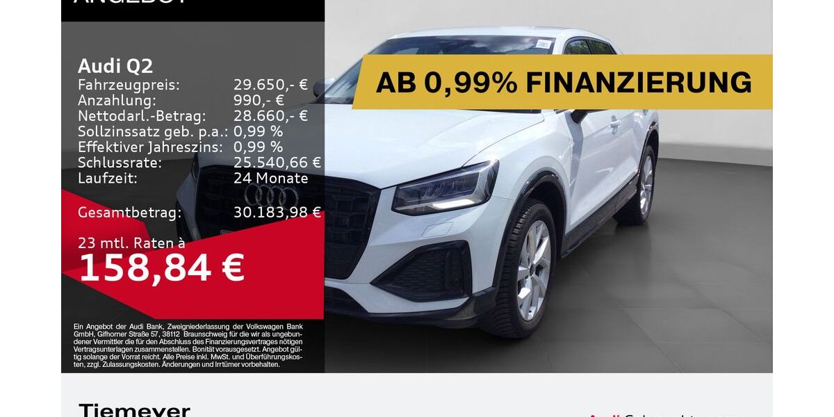 Audi Q2 32.770 km 29.350 &euro; Gelsenkirchen 45894