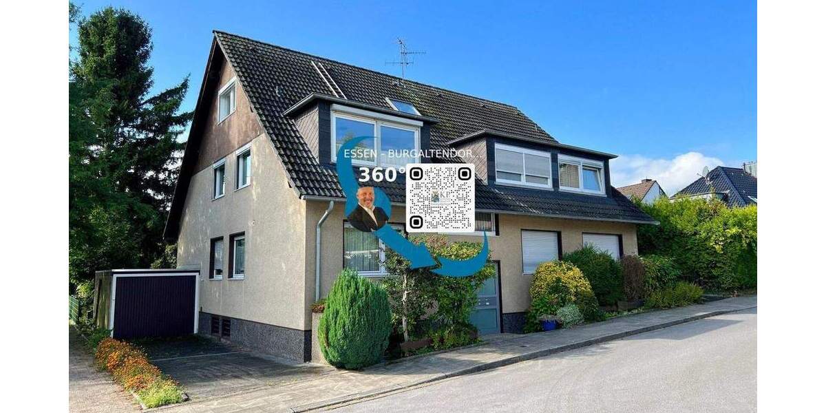 BURGALTENDORF: GROSSZUEGIGE ETW MIT 5 ZIMMERN, GARAGE, GARTEN UND UNTERGESCHOSS 5 zimmer