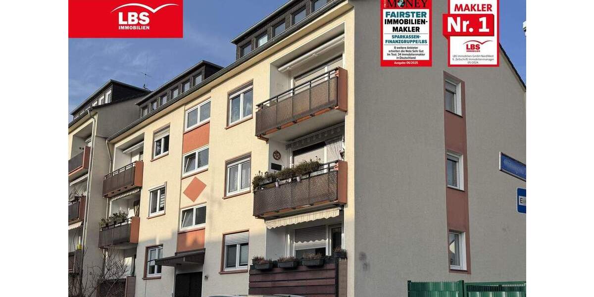 Etagenwohnung Essen Bochold - 3 Zimmer, 77 m&sup2;, 119.000&euro; | Angebot:25532611