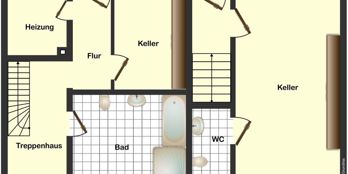 Kleines Siedlungshaus in ruhiger Grünlage von Velbert 3 zimmer