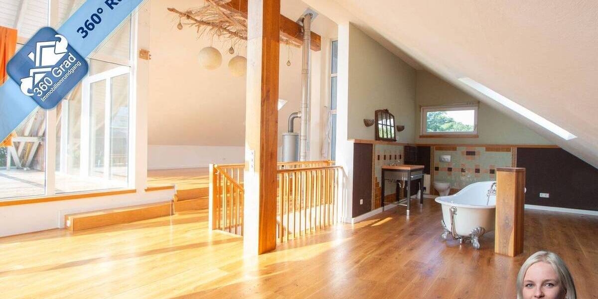 Blömker! Mit Grundstück: Architektenhaus zum Verlieben - inkl. Garage, Kamin & Kota im Garten 5 zimmer