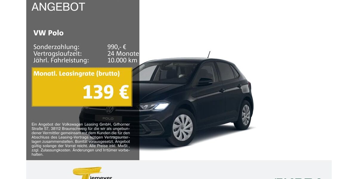 VW Polo 9.913 km 18.570 &euro; Bochum 44809