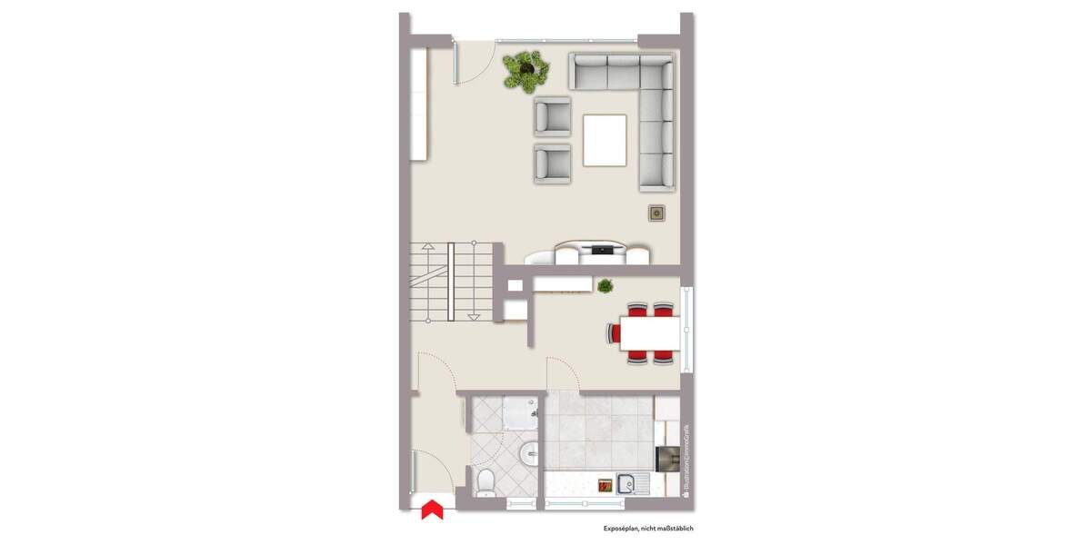 Reihenendhaus Sprockhövel Niedersprockhövel - 5 Zimmer, 101 m&sup2;, 324.000&euro; | Angebot:25190752