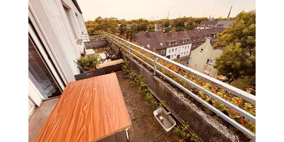 1Zim Wohng Duisburg Hamborn 35m² Möbl Technik Lift Balkon Internt 1 zimmer