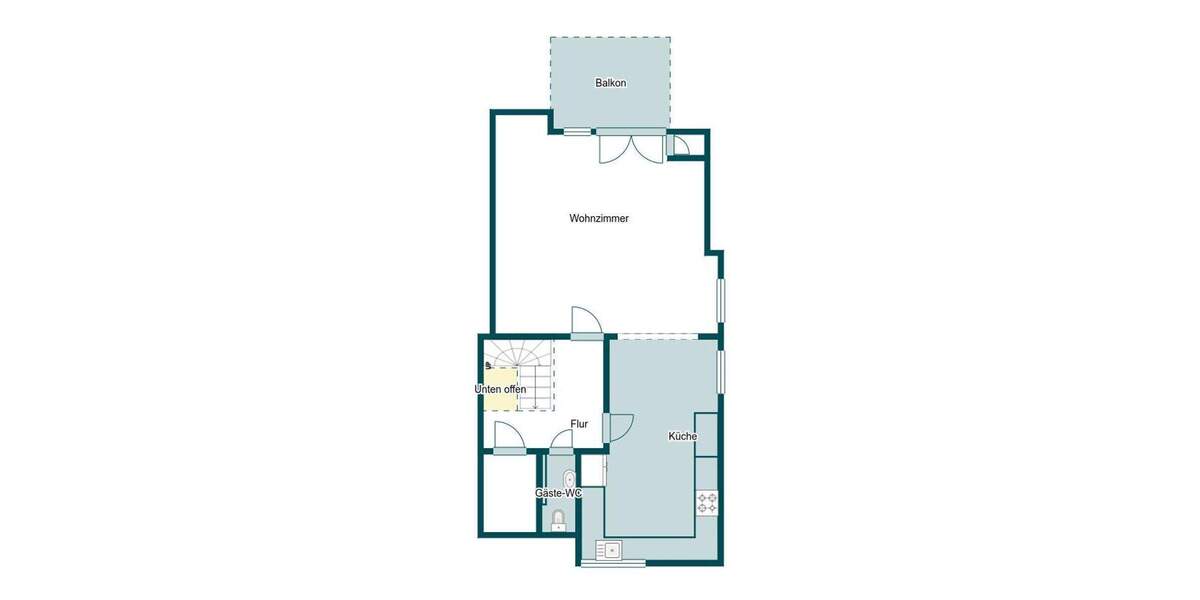 Einfamilienhaus Duisburg Bergheim - 2 Zimmer, 199.000&euro; | Angebot:25750361