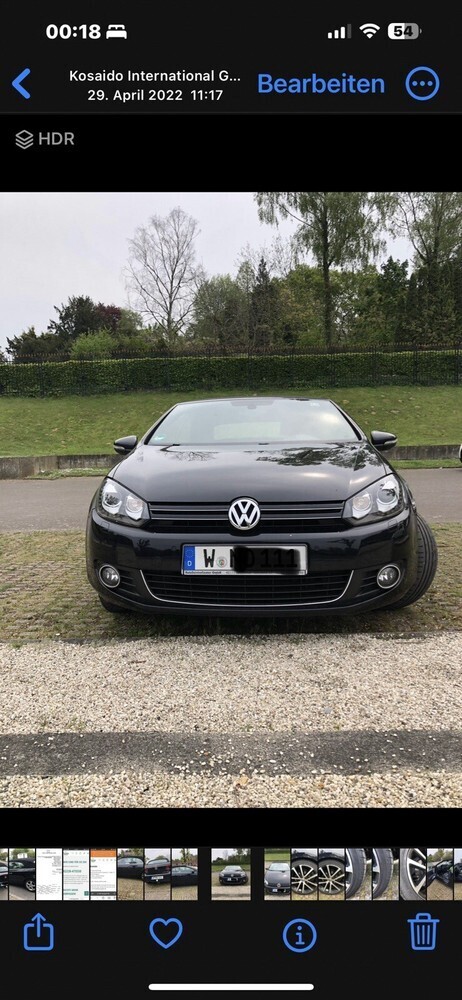 VW Golf VI Cabriolet