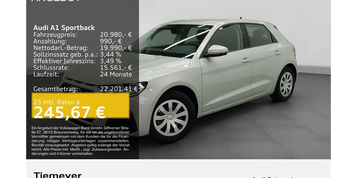 Audi A1 10.836 km 20.980 &euro; Bochum 44809