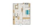 Etagenwohnung Essen Stadtbezirk V - 2.5 Zimmer, 63 m&sup2;, 669&euro; | Angebot:26329872