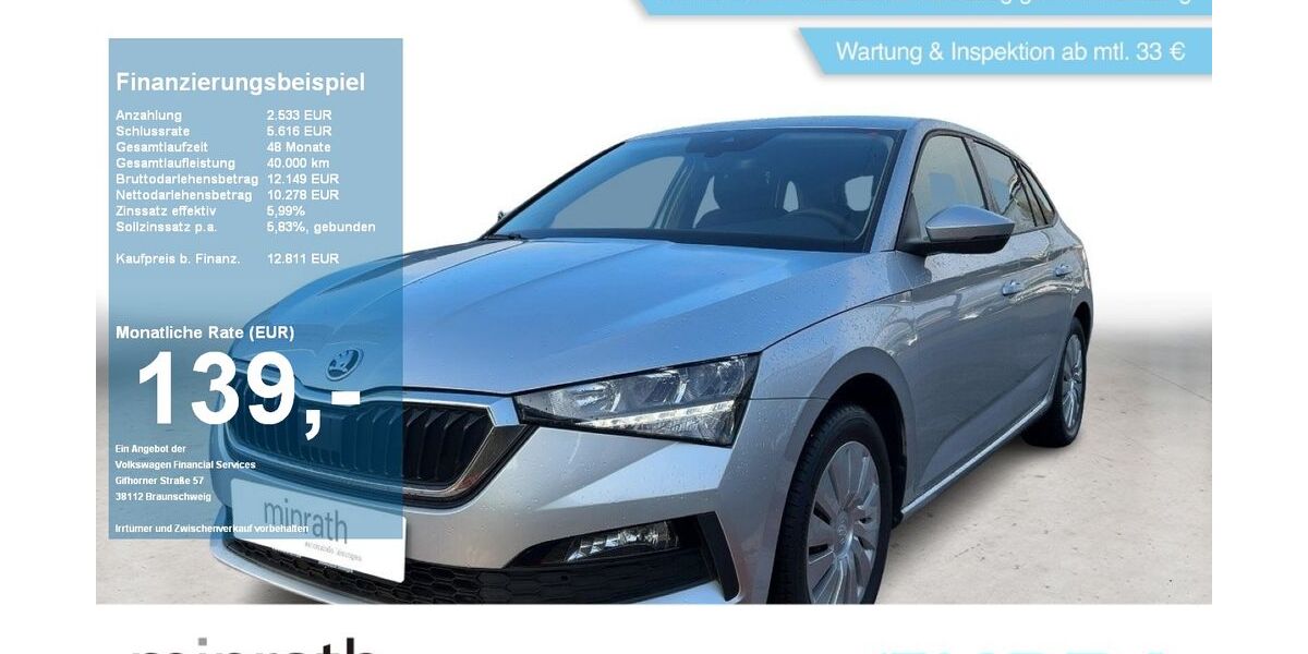 Skoda Scala 85.437 km 12.030 &euro; Moers 47441