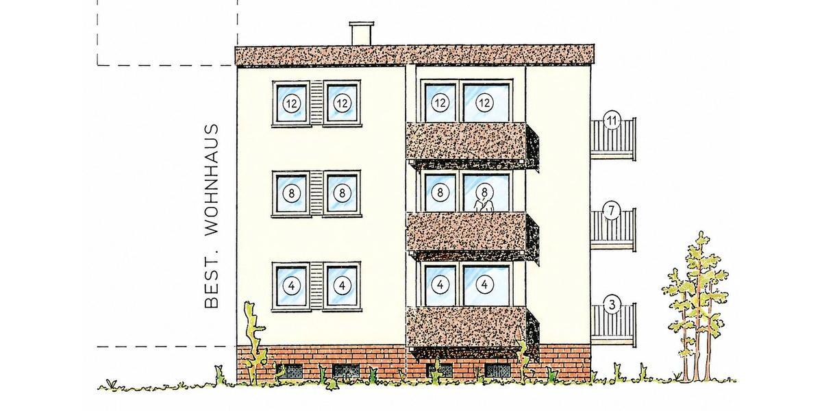 Etagenwohnung Bochum Bochum-Ost - 6 Zimmer, 156 m&sup2;, 265.000&euro; | Angebot:26564350