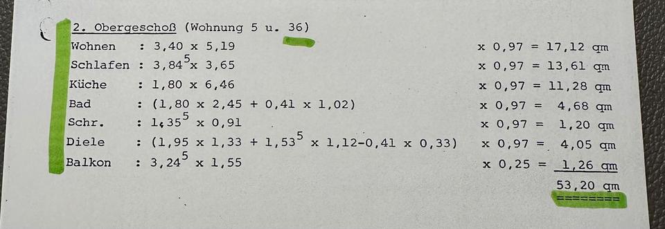 Etagenwohnung Duisburg Mittelmeiderich - 1 Zimmer, 53 m&sup2;, 88.500&euro; | Angebot:24589917