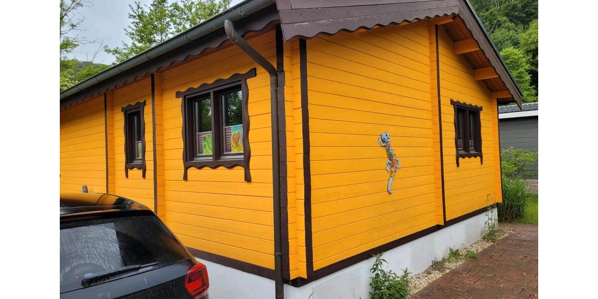 Holzhaus Tinyhaus Haus Häuschen Ferienhaus Campingplatz Blockhaus 2 zimmer