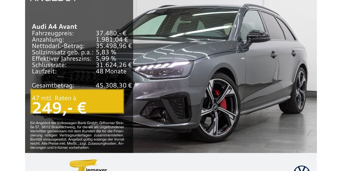 Audi A4 19.983 km 36.980 &euro; Bochum 44892