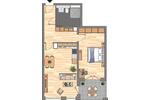 Etagenwohnung Essen Südviertel - 2 Zimmer, 65 m&sup2;, 809&euro; | Angebot:26249920