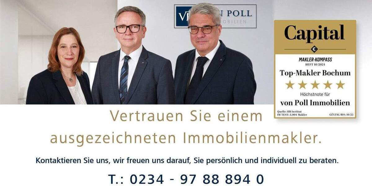 Hochwertig saniertes Generationenhaus mit drei attraktiven Wohnungen am Bochumer Stadtrand 9 zimmer