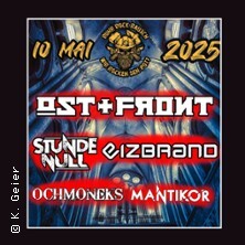 RuhrRockRausch 2025 mit OST + Front, Stunde Null, Eizbrand, Ochmoneks, Mantiko Oberhausen