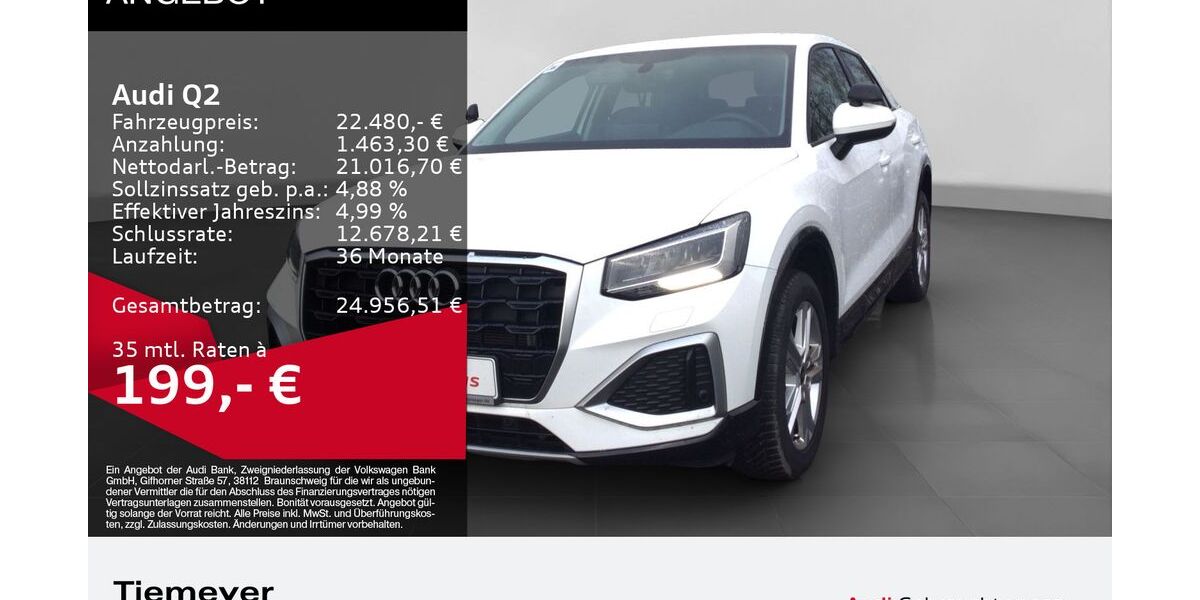 Audi Q2 61.995 km 20.840 &euro; Gelsenkirchen 45894