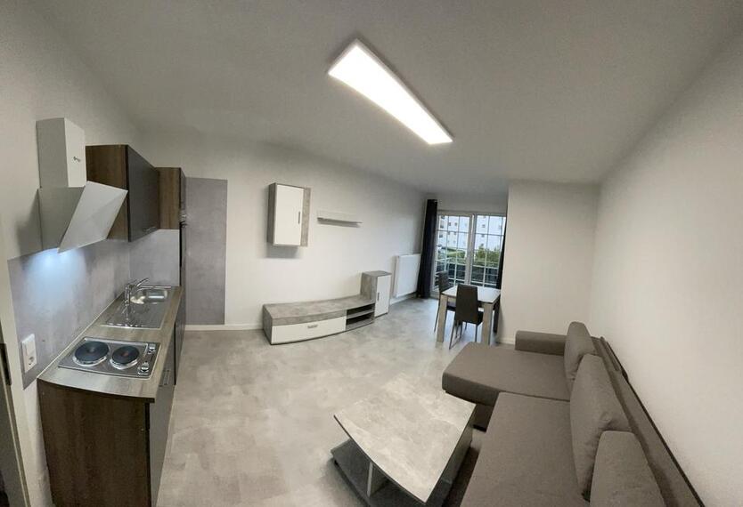 Attraktive vermietete 1-Zimmer-Wohnung & Tiefgaragenstellplatz zimmer