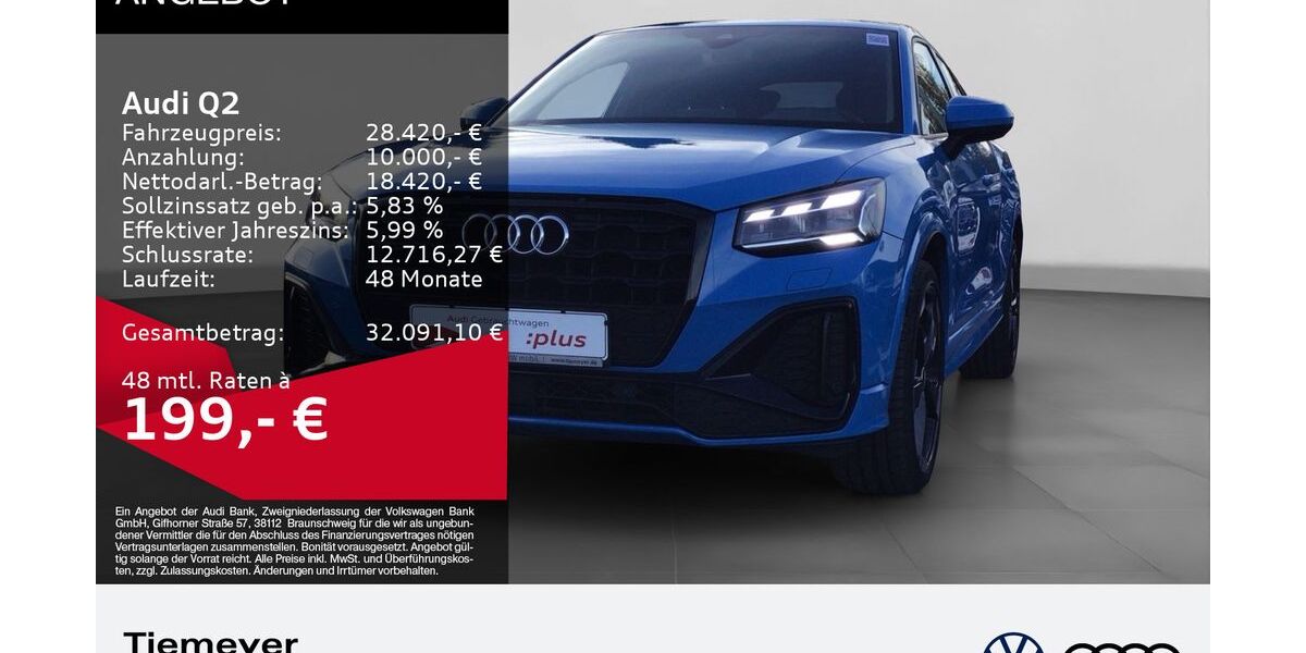 Audi Q2 20.690 km 25.840 &euro; Gelsenkirchen 45894
