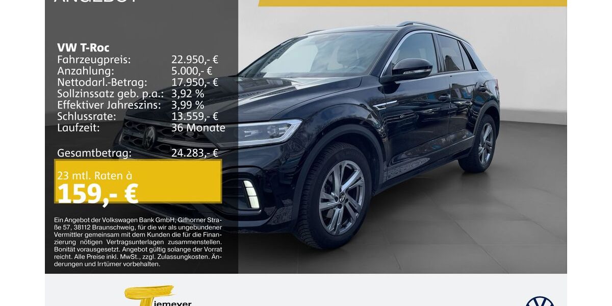 VW T-Roc 38.213 km 21.850 &euro; Duisburg 47059